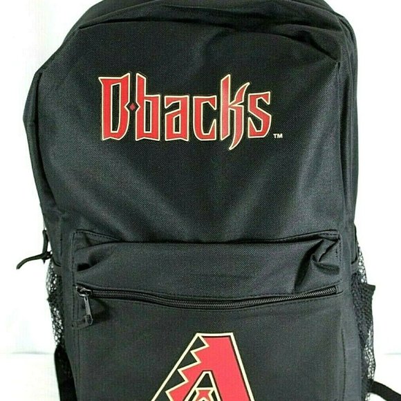 MLB Arizona Diamondbacks Black/Maroon  Backpack - Picture 1 of 7